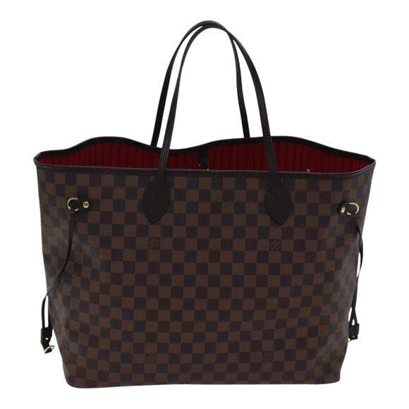 LOUIS VUITTON Damier Ebene Neverfull GM Tote Bag N51106 - Picture 13 of 16